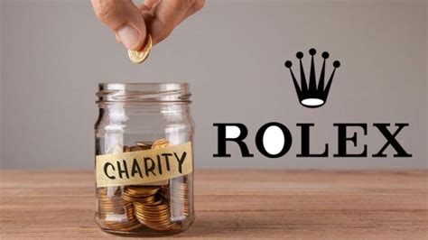 is rolex a non-profit organization|Rolex charity donations.